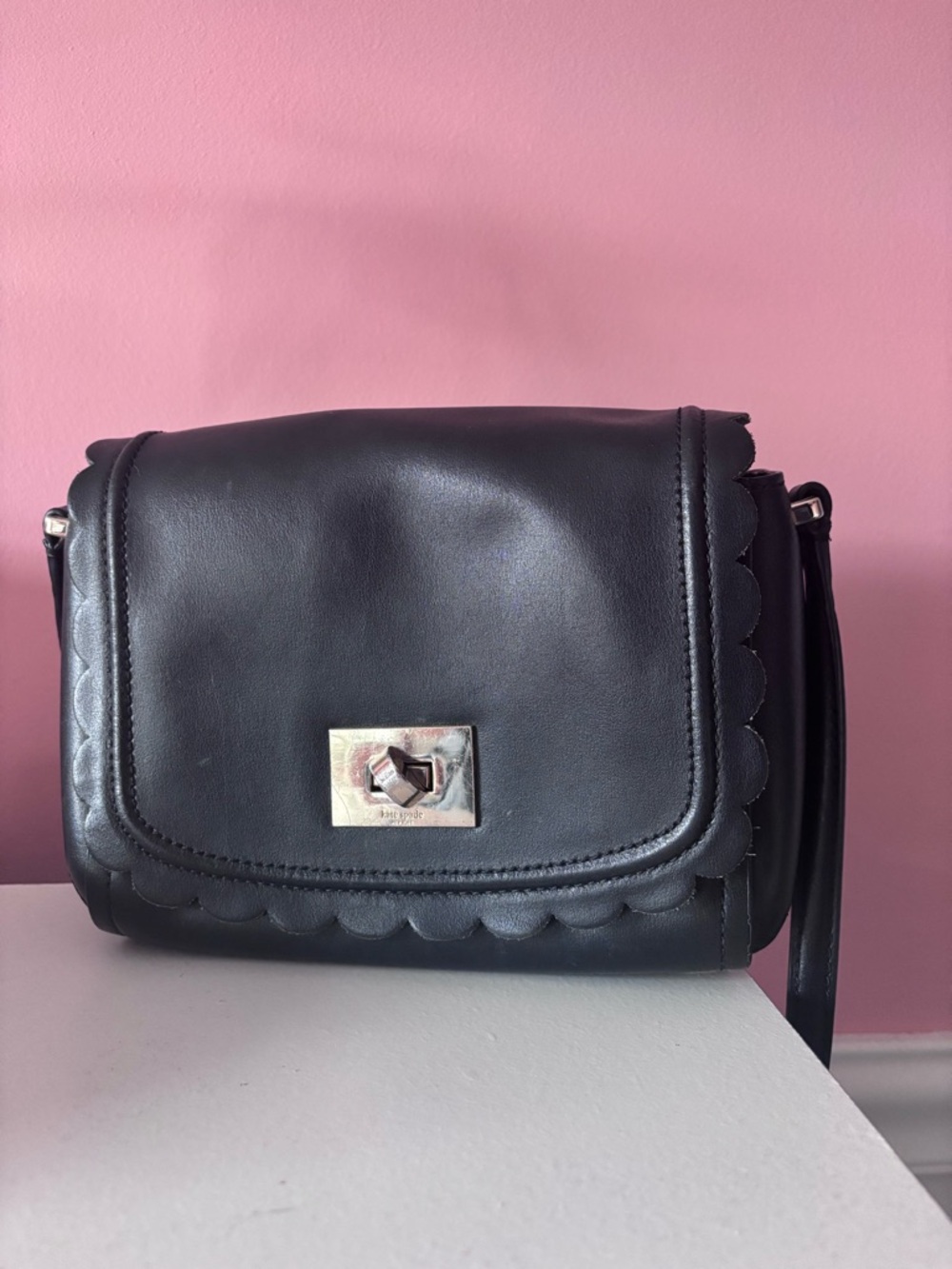 kate spade Black maple court Leather Crossbody